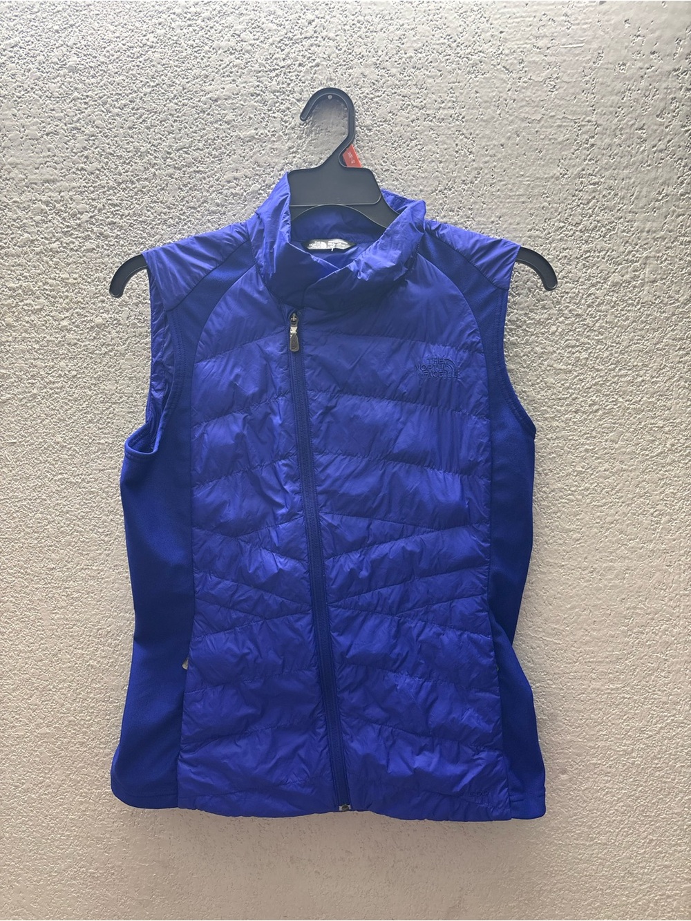 The North Face Women's Royal Blue Quilted Sleeveless Vest